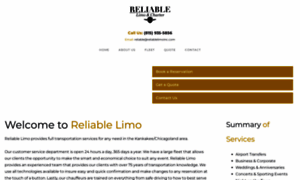 Reliablelimoinc.com thumbnail