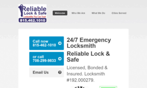 Reliablelocksafe.com thumbnail