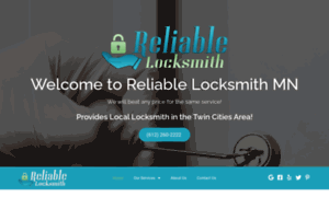 Reliablelocksmithmn.com thumbnail