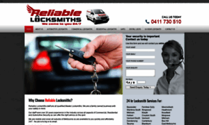 Reliablelocksmiths.com.au thumbnail