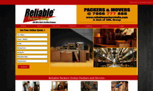 Reliablepackersindia.com thumbnail