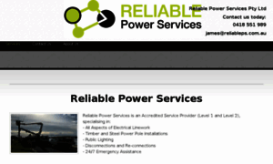 Reliablepowersystems.com.au thumbnail