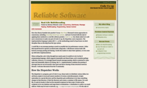 Reliablesoftware.wordpress.com thumbnail