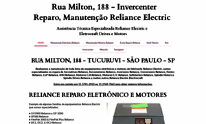 Relianceelectric.com.br thumbnail