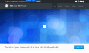 Relianceelectricals.net thumbnail