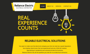 Relianceelectricinc.com thumbnail