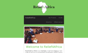 Relief4africa.org thumbnail