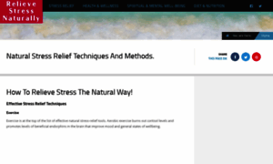 Relievestressnaturally.com thumbnail