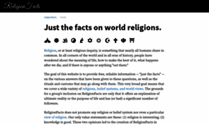 Religionfacts.com thumbnail