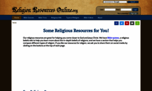 Religionresourcesonline.org thumbnail