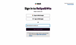 Relipa-wta.slack.com thumbnail