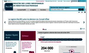 Relire.bnf.fr thumbnail