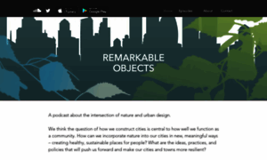 Remarkableobjects.com thumbnail