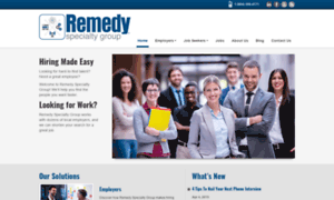 Remedyspecialtygroup.com thumbnail