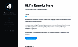 Remelehane.dev thumbnail