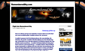 Rememberedsky.com thumbnail