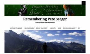 Rememberingpeteseeger.org thumbnail