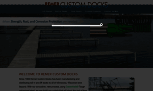 Remercustomdocks.com thumbnail