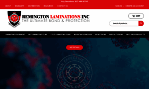 Remingtonlaminations.com thumbnail