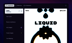 Remixing.framer.website thumbnail