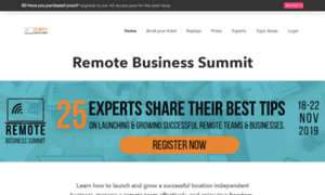 Remote-business-summit.heysummit.com thumbnail