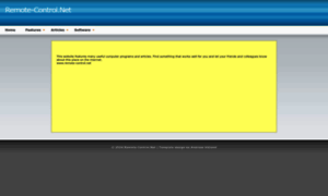 Remote-control.net thumbnail