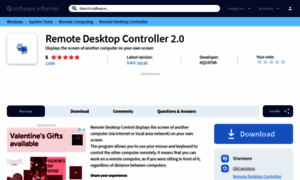Remote-desktop-controller.software.informer.com thumbnail