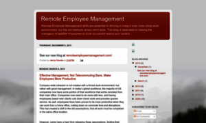 Remote-employee-management.blogspot.com thumbnail