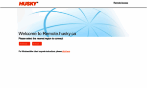 Remote.husky.ca thumbnail