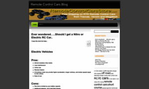 Remotecontrolcarsstore.wordpress.com thumbnail
