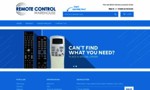 Remotecontrolwarehouse.com.au thumbnail