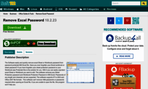 Remove-excel-password.soft112.com thumbnail