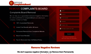 Removecomplaintsboard.com thumbnail