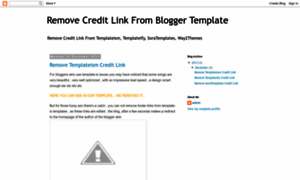 Removecreditlink.blogspot.in thumbnail