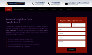 Removeonlinecomplaints.in thumbnail