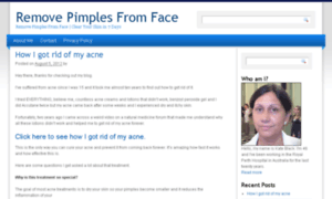 Removepimplesfromface.com thumbnail