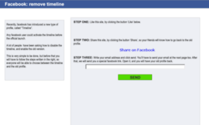 Removetimeline.com thumbnail