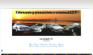 Renault-25-passion.xooit.com thumbnail