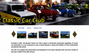 Renaultclassiccarclub.com thumbnail