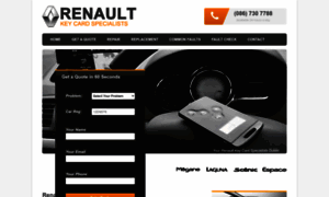 Renaultkeycards.ie thumbnail