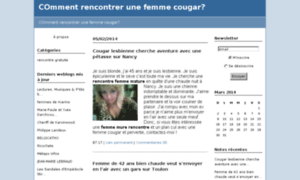 Rencontrecougar.hautetfort.com thumbnail