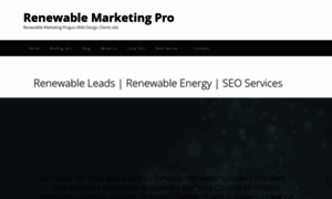 Renewable-marketing-pro.pinguiswebclients.com thumbnail