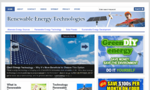 Renewableenergytechnologies.org thumbnail