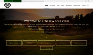 Renfrewgolf.com thumbnail