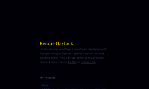 Renniehaylock.com thumbnail