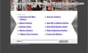 Renovacioncatolicaenelespiritusanto.com thumbnail