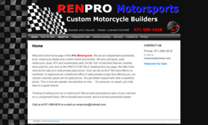 Renpromotorsports.com thumbnail