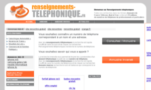 Renseignements-telephonique.fr thumbnail
