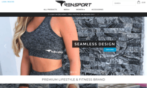 Rensportwear.com thumbnail