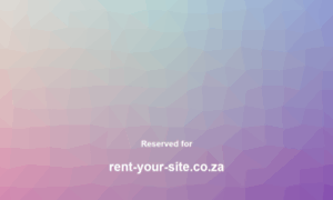 Rent-your-site.co.za thumbnail